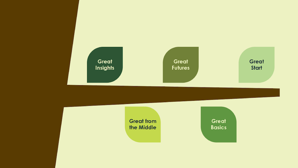 An illustration of a tree branch
