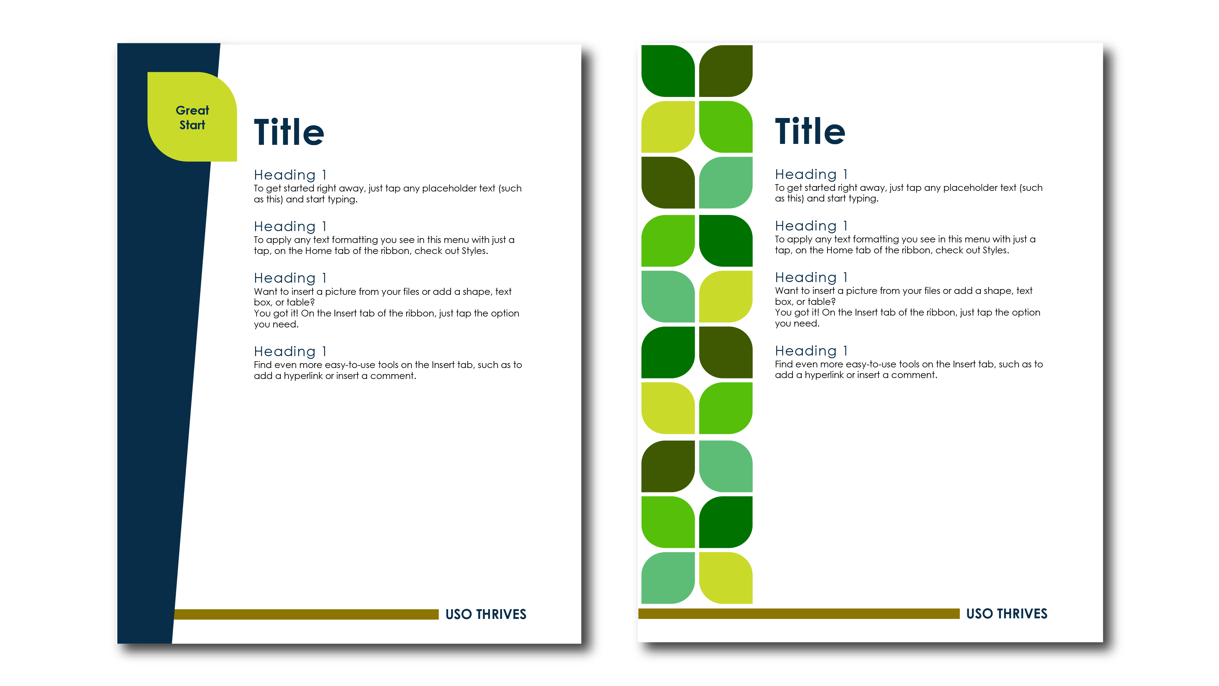 Thrives PowerPoint Slide