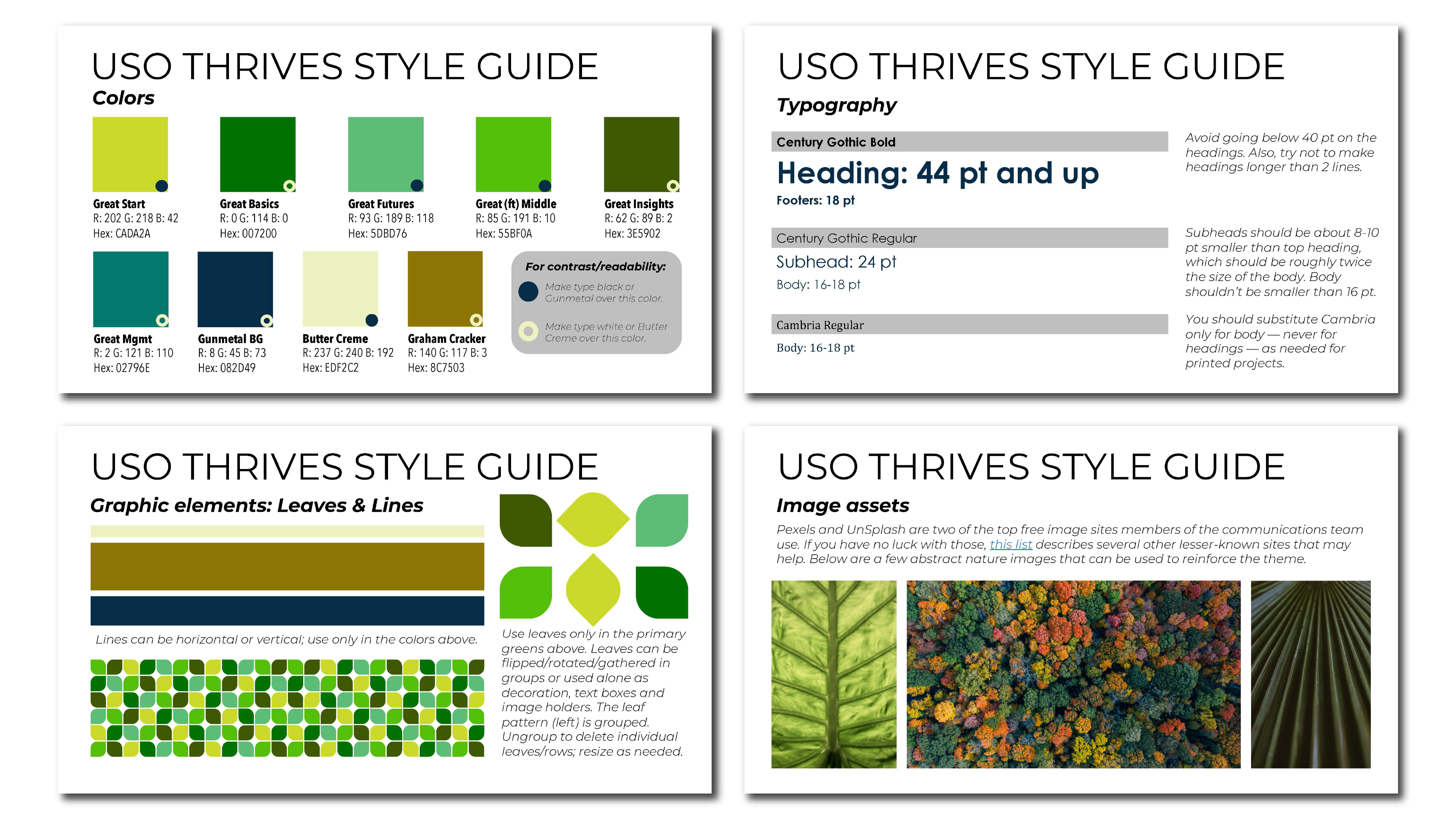 Thrives PowerPoint Slide